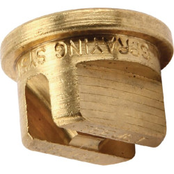 Juostinis antgalis TP 110° 04 žalvaris TeeJet TP11004