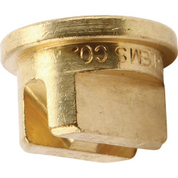 Juostinis antgalis TP 110° 01 žalvaris TeeJet TP11001