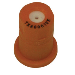 Tuščiaviduris kūginis antgalis TXA 80° 01 oranžinis keraminis TeeJet TXA8001VK