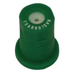 Tuščiaviduris kūginis antgalis TXA 80° 015 žalias keraminis TeeJet TXA80015VK