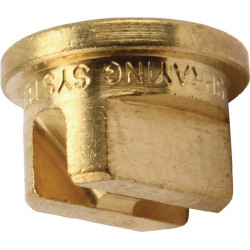 Juostinis antgalis TP 110° 03 žalvaris TeeJet TP11003