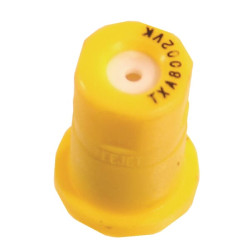 Tuščiaviduris kūginis antgalis TXA 80° 02 geltonas keraminis TeeJet TXA8002VK