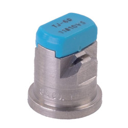 Dvigubas plokščias vėduoklinis antgalis TJ 110° 10 šviesiai mėlynas nerūdijantis plienas TeeJet TJ6011010VS