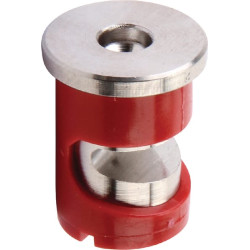 Potvynio antgalis TK, raudonas, nerūdijančio plieno, „TeeJet TKVS2“