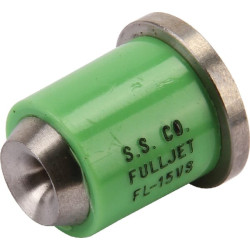 Pilno kūgio antgalis FL 015 žalias nerūdijantis plienas TeeJet FL15VS