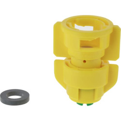 Oro įpurškimo antgalis TD 80° 02 geltonas keraminis Agrotop TD8002