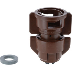 Oro įpurškimo antgalis TD 80° 05 rudas keraminis Agrotop TD8005
