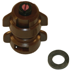 Oro įpurškimo antgalis TD 110° 05 rudas keraminis Agrotop TD11005