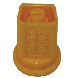 Oro įpurškimo antgalis AMOC 80° 02 geltonas plastikinis Agrotop AMOC8002