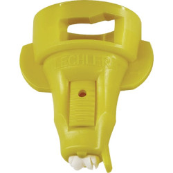 Dvigubas plokščias vėduoklinis antgalis IDTA 120° 02 geltonas keraminis Lechler IDTA12002CP024