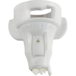 Dvigubas plokščias vėduoklinis antgalis IDTA 120° 08, baltas, keraminis, Lechler IDTA12008C