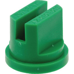 Plokščias vėduoklinis antgalis AZ 110° 015 žalias plastikinis MMAT AZ110015