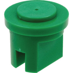 Plokščias vėduoklinis antgalis AZ 110° 015 žalias plastikinis MMAT AZ110015