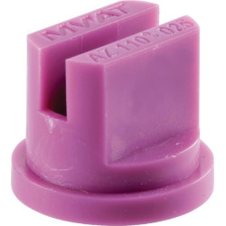 Plokščias vėduoklinis antgalis AZ 110° 025 violetinis plastikinis MMAT AZ110025