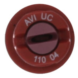 Oro įpurškimo antgalis AVI-UC 110° 04 raudonas keraminis Albuz AVIUC11004