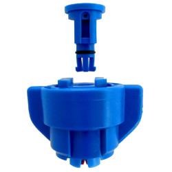 Oro įpurškimo antgalis TD 60° 03 mėlynas/mėlynas keraminis Agrotop TD6003