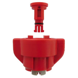 Oro įpurškimo antgalis TD 60° 04 raudonas/pilkas keraminis Agrotop TD6004