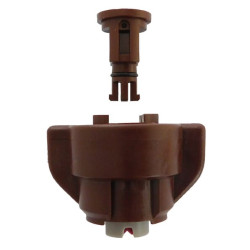 Oro įpurškimo antgalis TD 60° 05 rudas/pilkas keraminis Agrotop TD6005