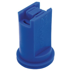 Dvigubas vėduoklinis oro įpurškimo antgalis EZK-TWIN 110° 03 mėlynas plastikinis MMAT EZKTWIN11003