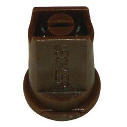 Oro įpurškimo antgalis IDK 120° 05 rudas plastikinis Lechler IDK12005POM