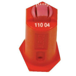 Dvigubo vėduoklinio oro įpurškimo antgalis AVI TWIN 110° 04 raudonas keraminis Albuz AVITWIN11004