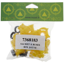 Trąšų purkštukų rinkinys (8 vnt.) R5X 02 geltonas R5X02P008