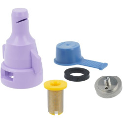 Kintamo dydžio skystųjų trąšų purkštukas, vidutinio dydžio VRM