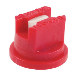 Plokščias vėduoklinis antgalis AD 120° 04 raudonas keraminis Lechler AD12004C