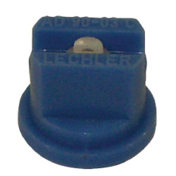 Plokščias vėduoklinis antgalis AD 90° 03 mėlynas keraminis Lechler AD9003C