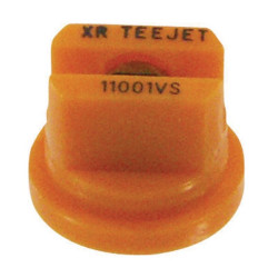 Plokščias vėduoklinis antgalis XR 110° 01 oranžinis nerūdijančio plieno TeeJet XR11001VS