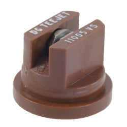 Plokščias vėduoklinis antgalis DG 110° 05 rudas nerūdijantis plienas TeeJet DG11005VS