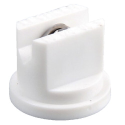 Plokščias vėduoklinis antgalis LU 120° 08, baltas, nerūdijantis plienas, Lechler LU12008S