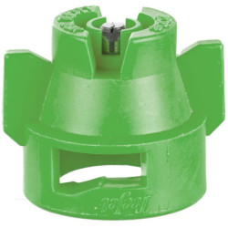 Plokščias vėduoklinis antgalis XRC 80° 015 žalias nerūdijantis plienas TeeJet XRC80015VS