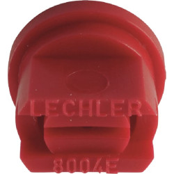 Juostinis antgalis ES 80° 04 raudonas plastikinis Lechler ES8004POM