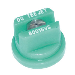 Plokščias vėduoklinis antgalis DG 80° 015 žalias nerūdijantis plienas TeeJet DG80015VS