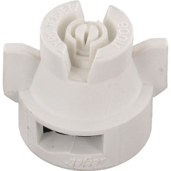 Plokščias vėduoklinis antgalis XRC 110° 08, baltas plastikinis, „TeeJet“ XRC11008VP