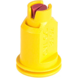 Oro įpurškimo necentrinis antgalis CVI OC 80° 02 geltonas keraminis Albuz CVIOC8002