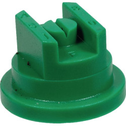 Plokščias vėduoklinis antgalis SF 80° 015 žalias plastikinis ASJ SF080015