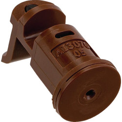 Dvigubo išleidimo antgalis AI3070 110° 05 rudas plastikinis „TeeJet“ AI307005VP