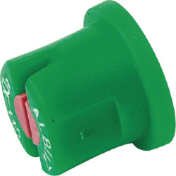 Plokščias vėduoklinis antgalis ADE 110° 015 žalias keraminis Albuz ADE110GREEN