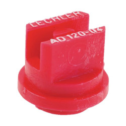Plokščias vėduoklinis antgalis LU 90° 04 raudonas plastikinis Lechler LU9004POM
