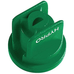 Plokščias vėduoklinis antgalis LD 110° 015 žalias plastikinis Hypro LD015F110