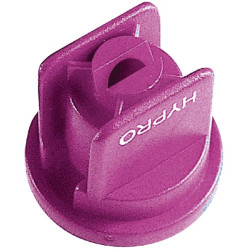 Plokščias vėduoklės formos antgalis LD 110° 025 violetinis plastikinis Hypro LD025F110