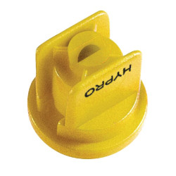 Plokščias vėduoklinis antgalis LD 110° 02 geltonas plastikinis Hypro LD02F110