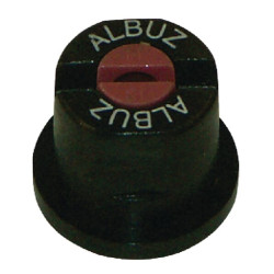 Plokščias vėduoklinis antgalis APE 110° 12 juodas keraminis Albuz APE110BLACK