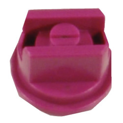 Plokščias vėduoklinis antgalis LU 120° 025 violetinis plastikinis Lechler LU120025POM