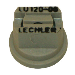 Plokščias vėduoklės formos antgalis LU 120° 06 pilkas plastikinis Lechler LU12006POM