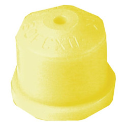 Pilno kūgio antgalis FCX 80° 02 geltonas plastikinis Hypro FCX2