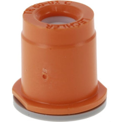 Tuščiaviduris kūginis antgalis TR 60° 01 keraminis oranžinis TR6001