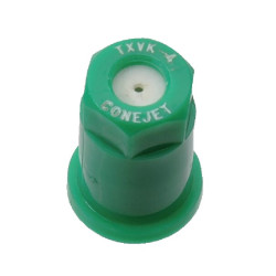 Tuščiaviduris kūginis antgalis TXVK 80° 015 žalias keraminis TeeJet TXVK4